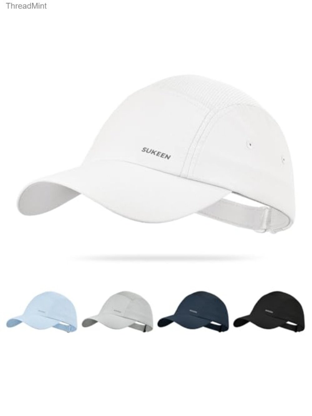Lightweight UPF 50+ Running Baseball Cap Adjustable Breathable Sport Hat